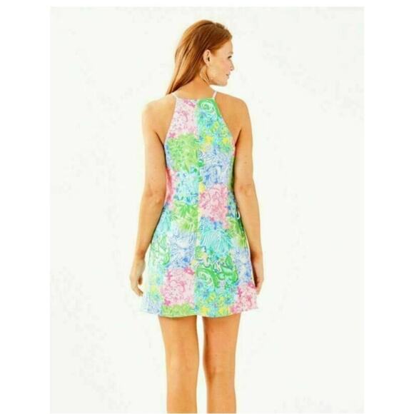 Lilly Pulitzer Margot Pearl Romper/Dress size 2, Built in shorts - Picture 4 of 12